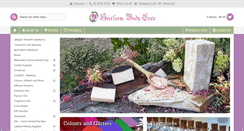 Desktop Screenshot of heirloombodycare.com.au